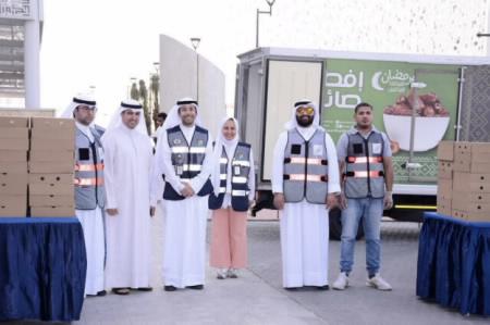 "جامعتنا غير في شهر الخير" في مدينة صباح السالم الجامعية