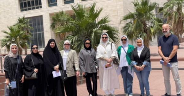 وفد الإسكان الطلابي زار مباني مدينة صباح السالم الجامعية